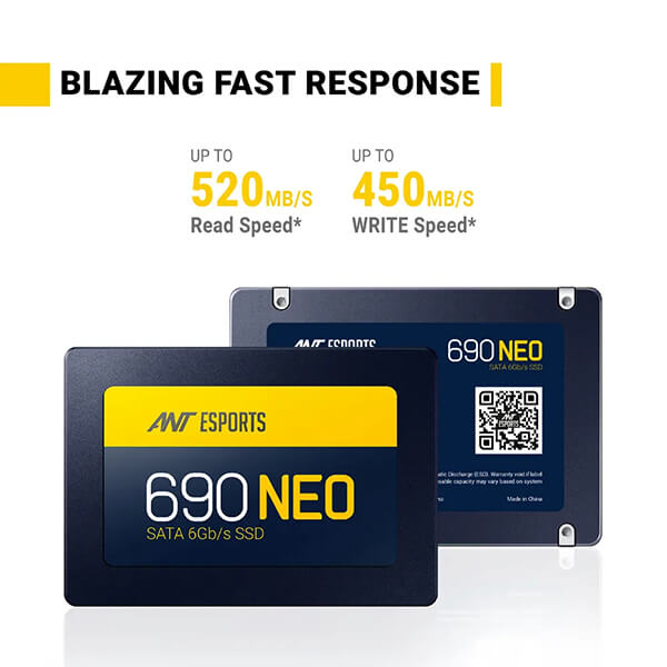 Ant Esports 690 Neo 256GB SSD